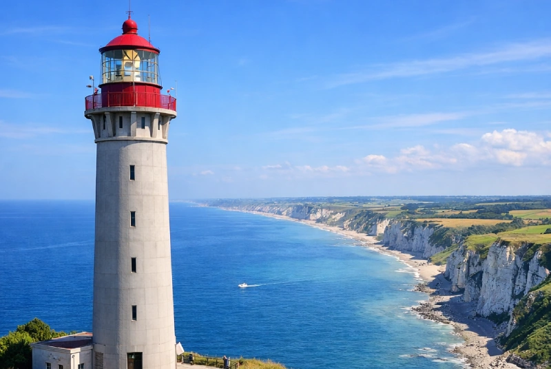 Phare de la Poterie en Normandie