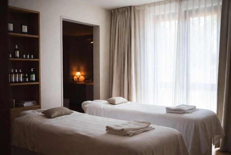 Spa zen intérieur raffiné